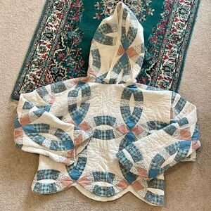 Upcycled Quilt Hoodie - Handmade